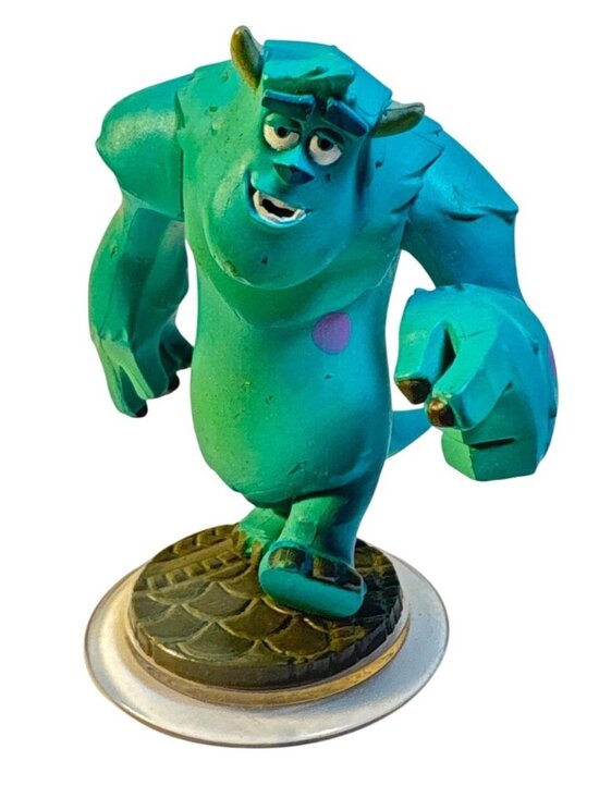 Disney Infinity Sulley Figurine Monsters Inc. 3.5"  Toy Character Figurine - Picture 1 of 4